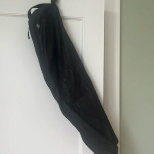 Black lululemon yoga mat bag